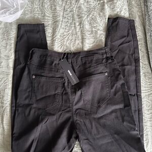 Fashion Nova Black Denim Pants